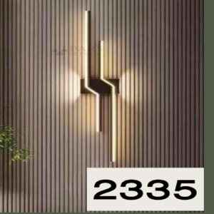 پرطرفدارترین دیوارکوب مشکی 60 سانت با نور ال ای دی سه حالت مناسب دیوار تلویزیون