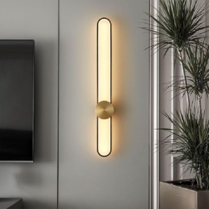 چراغ دیواری مدرن LED سازگار با آینه حمام رستوران ارتفاع 60 سانت ، چراغ‌های جلو، کنار تخت خواب، اتاق خواب