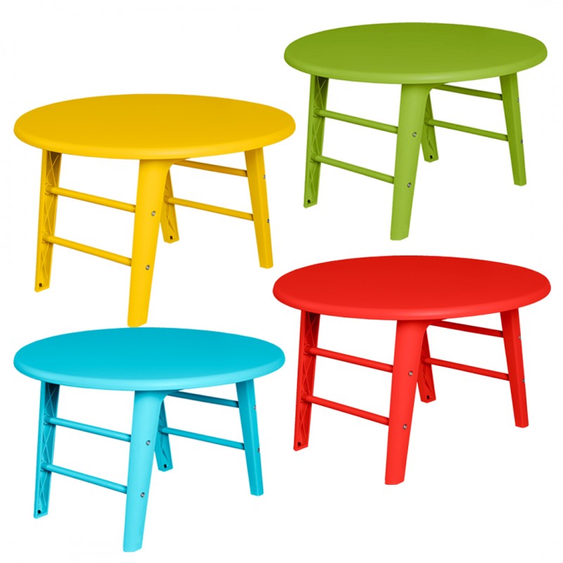 میز کودک گرد مدل بومر/تیکا