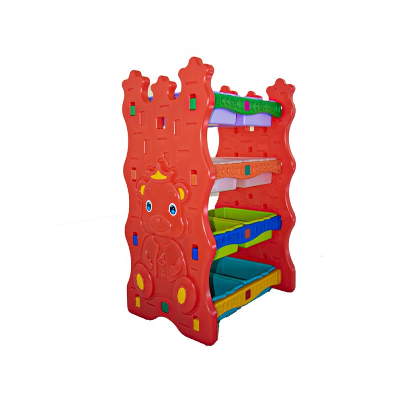 قفسه اسباب بازی کودک مدل 8 باکس میشا