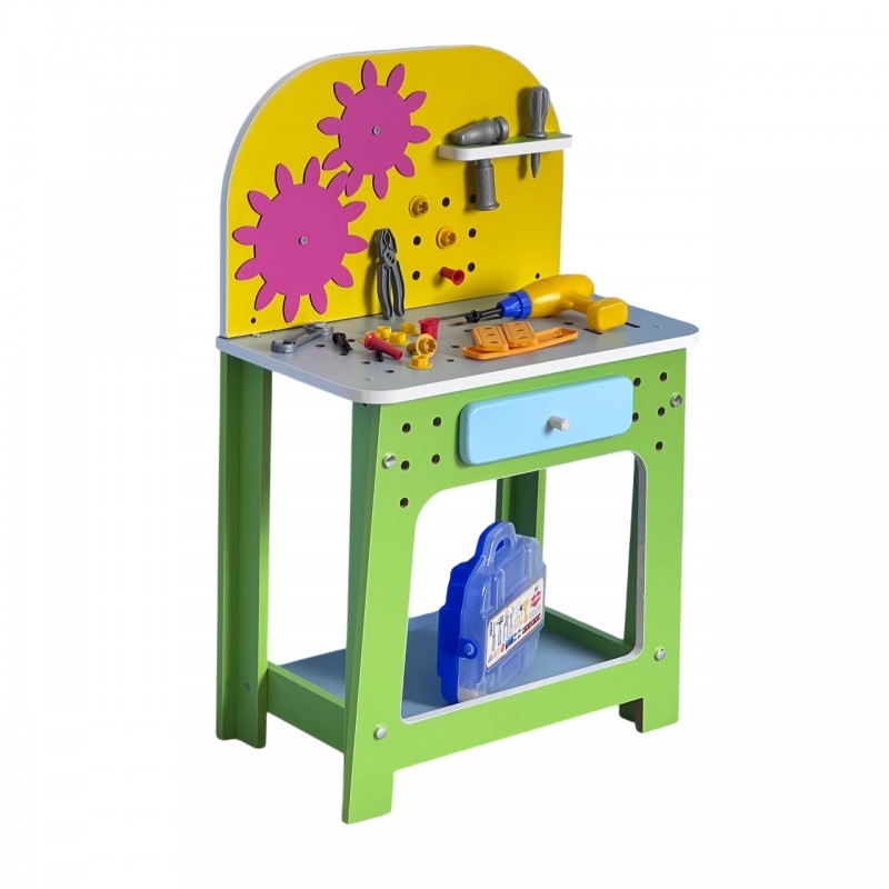 میز ابزار کودک مدل چرخ دنده