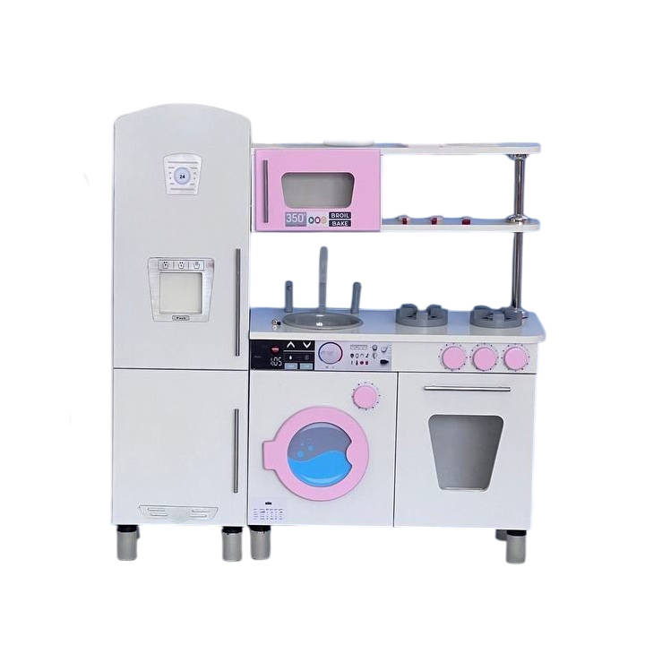 آشپزخانه کودک چوبی مدل کیدز ساده