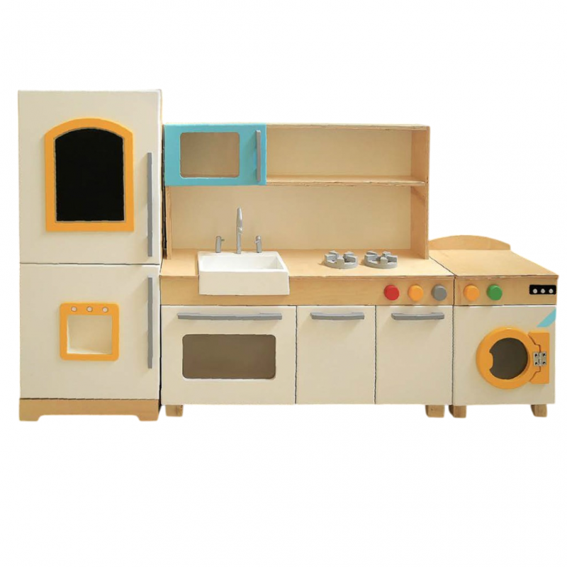 آشپزخانه کودک چوبی مدل سوپرلوکس