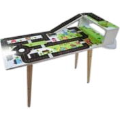 پیست ماشین بازی کودک چوبی  یک طبقه