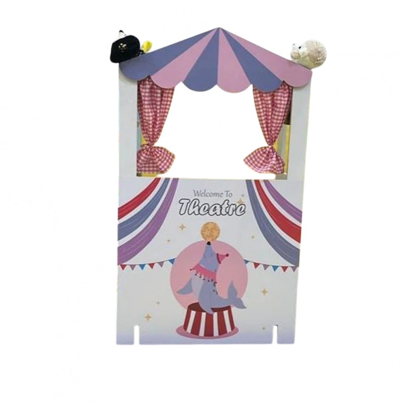 استند تئاتر چوبی کودکان