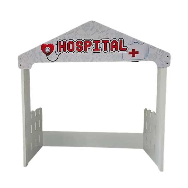 مینی کلبه مشاغل چوبی کودکان مدل بیمارستان