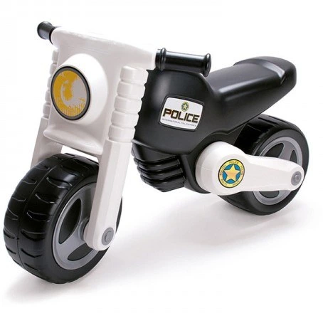 موتور پایی کودک مدل پلیس سیاه و سفید