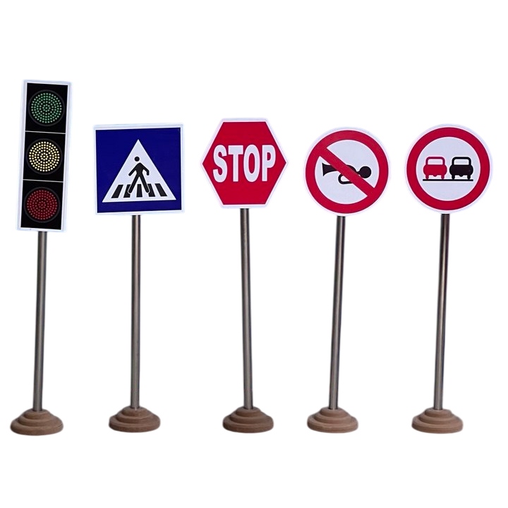 علائم راهنمایی و رانندگی (ست 5 عددی)