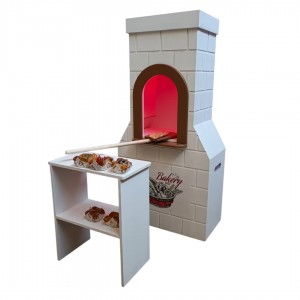 اسباب بازی خانه مشاغل نانوایی چوبی کودک