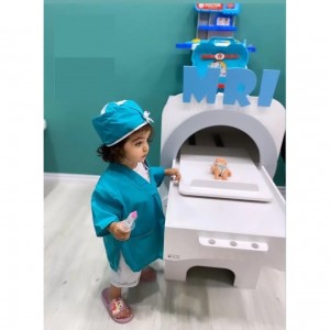 اسباب بازی خانه مشاغل تخت ام ار ای چوبی کودک MRI