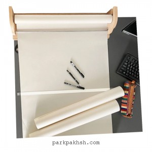 استند رولی نقاشی کودک به همراه رول کاغذ 10 متری مدل هرمز