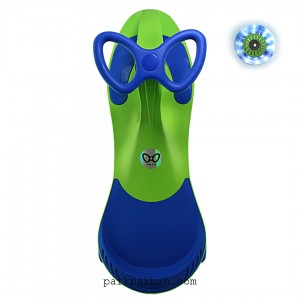 سه چرخه لوپ کار چرخ ژله ای چراغ دار سبز آبی LOOPCAR LED