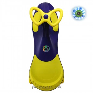 سه چرخه لوپ کار چرخ ژله ای چراغ دار سرمه ای زرد LOOPCAR LED