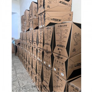 سه چرخه لوپ کار چرخ ژله ای چراغ دار سبز آبی LOOPCAR LED