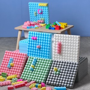 صفحه لگو دیواری کودک 1 * 1 متر