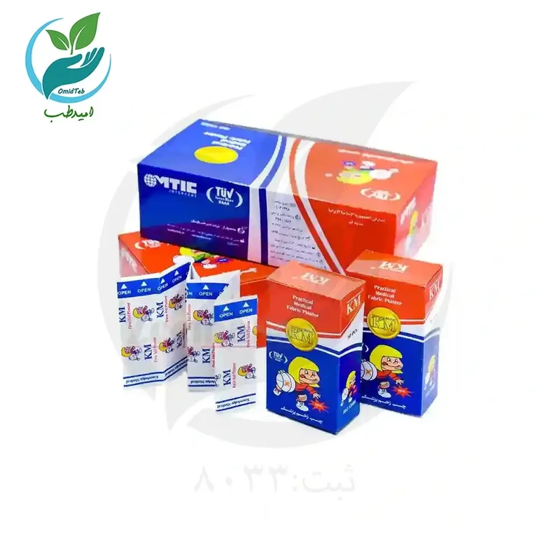 چسب زخم پارچه‌ای KM