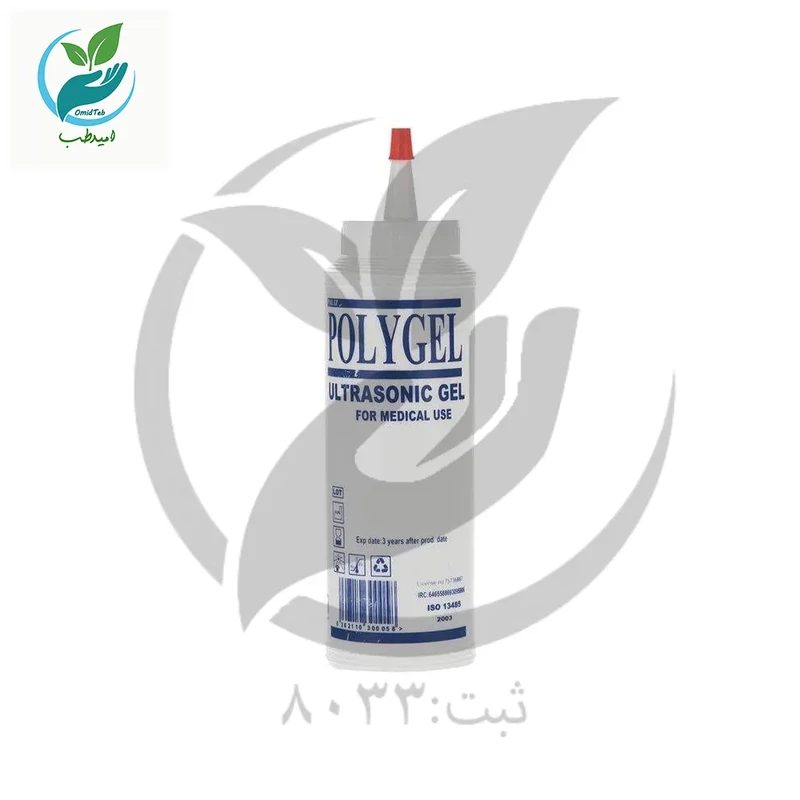 ژل اولتراسونیک پلی ژل حجم 250ml