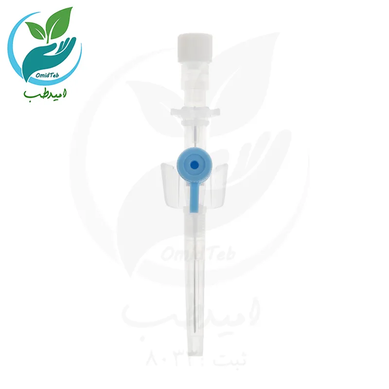 آنژیوکت آبی سایز 22 مجموعه 20 عددی