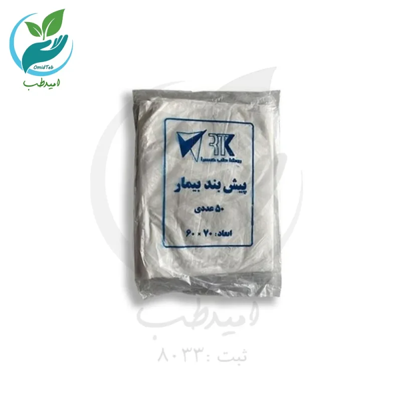 پیش بند یکبار مصرف ضخیم رنگ سفید