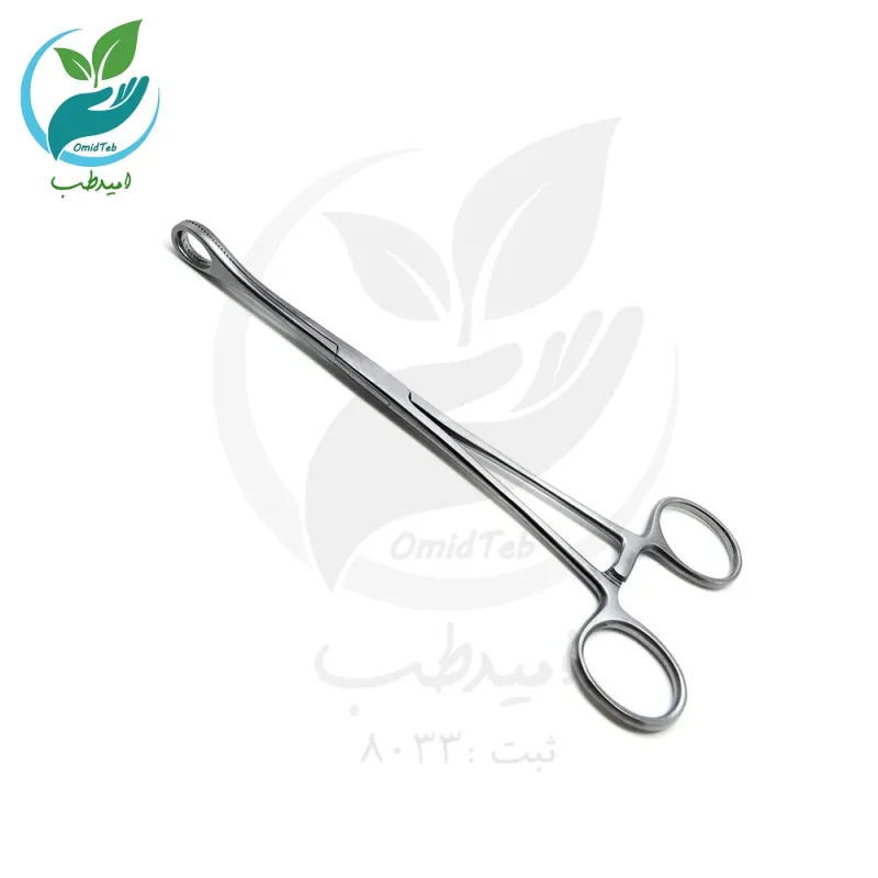 پنس رینگ فورسپس ۱۸ سانت (جفت کوتاه)