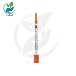 سرنگ انسولین یکپارچه حلما طب گیج 30 با ارم2