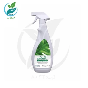 اسپری ضدعفونی کننده سطوح سارفوسپت Quick plus حجم 750 میلی لیتر