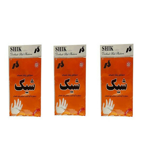 دستکش یکبار مصرف شیک  سه بسته 100 عددی