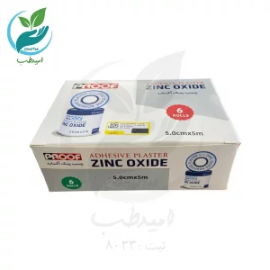 چسب پانسمان پروف مدل زینک اکساید بسته 6 عددی