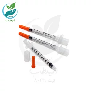 سرنگ انسولین بی دی حجم 0.5 میلی لیتر بسته 100 عددی