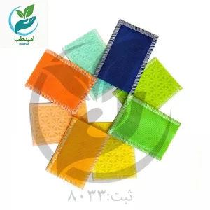 پد اسفنجی الکترود فیزیوتراپی طرح فرانسوی بسته 2 عددی