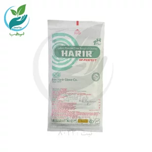 دستکش جراحی حریر بدون پودر سایز 7