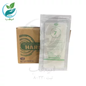 دستکش جراحی حریر بدون پودر سایز 7