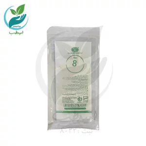 دستکش جراحی حریر بدون پودر سایز 8