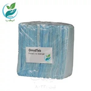 زیر انداز بهداشتی یکبار مصرف بیمار مدل 6090 بسته 50 عددی