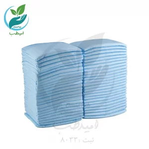 زیر انداز بهداشتی یکبار مصرف بیمار مدل 6090 بسته 100 عددی