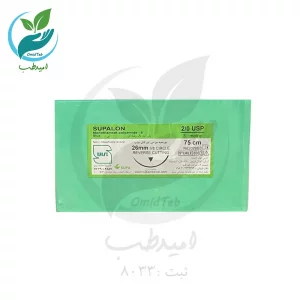 نخ بخیه نایلون 2/0 ریورس کات سوپا