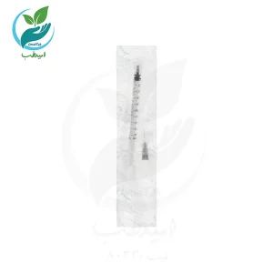 سرنگ انسولین لوئر لاک حلما طب گیج 27 بسته 60 عددی