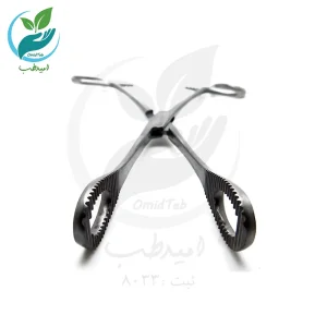 پنس رینگ فورسپس ۱۸ سانت (جفت کوتاه)