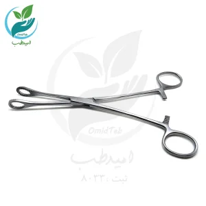 پنس رینگ فورسپس ۱۸ سانت (جفت کوتاه)