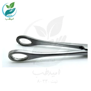 پنس رینگ فورسپس ۱۸ سانت (جفت کوتاه)