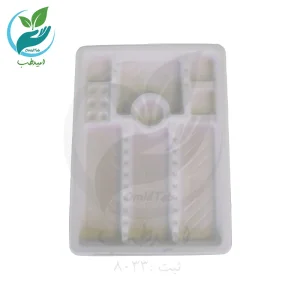 سینی دندان پزشکی الماس (پلی دنت ) 350 گرمی بسته 24 عددی