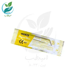 تیغ بیستوری موریس سایز ۱۰ بسته ۱۰۰ عددی