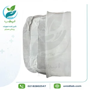 روتختی یکبار مصرف ۸۰×۲۲۰ دور کش سفید ۳۸ گرم