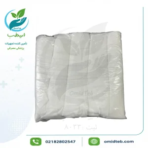 روتختی یکبار مصرف ۸۰×۲۲۰ دور کش سفید ۳۸ گرم