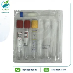 سرسوزن مزو همراه کیت PRP زیبایی برای تزریق در لایه درم