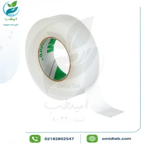 چسب لیفت بینی بی‌رنگ تری‌ ام مدل Transpore سایز ۱.۲۵ سانتی‌متر (اصلی)