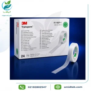 ساختار متخلخل چسب تری‌ام Transpore برای تنفس پوست