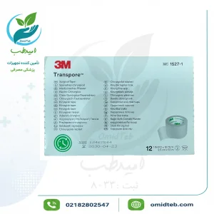 بسته چسب تری‌ام ترانسپور شیشه‌ای ۲.۵ سانت