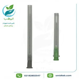 میکروکانولا گیج ۲۲ طول ۵۰ میلی‌متر حلما طب