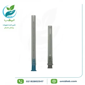 میکروکانولا گیج ۲۳ طول ۵۰ میلی‌متر حلما طب